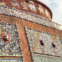 500г мозаичные плитки керамические кабошоны PORC-FH0001-16