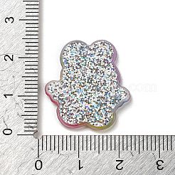 Цветные акриловые пластиковые кабошоны OACR-R269-07E