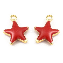 Латунь эмаль подвески KK-K337-02G