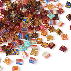 200 шт. 10 вида прозрачных стеклянных бусин SEED-CD0001-05