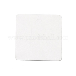 Quadratische Haarspangen-Anzeigekarten aus Papier&nbsp;DIY-B061-01B-04