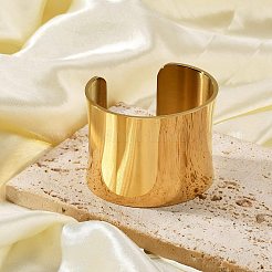 Браслеты-манжеты открытого типа из нержавеющей стали 304 BJEW-U015-01G