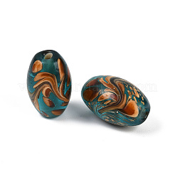 Непрозрачные бусины лэмпворк ручной работы&nbsp;BLOW-D006-05C