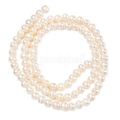 Нити из натурального культивированного пресноводного жемчуга&nbsp;PEAR-L034-06D