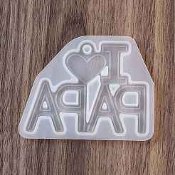 Отец папа силиконовые Молды&nbsp;DIY-NH0009-01A