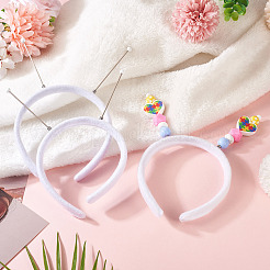 Тканевые и пластиковые резинки для волос OHAR-TAC0020-01G