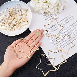 Серьги-кольца из нержавеющей стали 304 EJEW-UN0001-39G