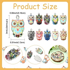 20шт 10 стиля подвески из сплава с эмалью&nbsp;ENAM-YW0006-95