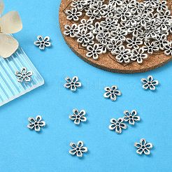 5 -petal тибетский стиль сплава цветок крышки шарика TIBEB-YW0001-06