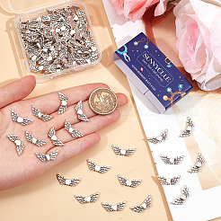 120 шт. бусины Angeltee из сплава в тибетском стиле FIND-SC0009-36