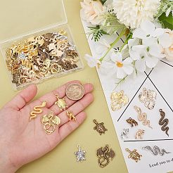 64шт 16 стиля подвески из сплава в тибетском стиле&nbsp;FIND-AR0005-39