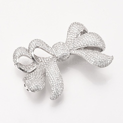 Латунные микро проложить кубического циркония подвески ZIRC-Q013-94