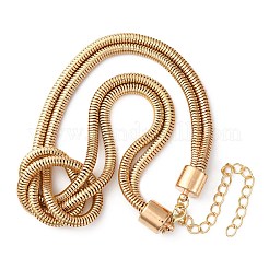 Colliers en chaîne serpent en fer pour femmes&nbsp;NJEW-U046-01G