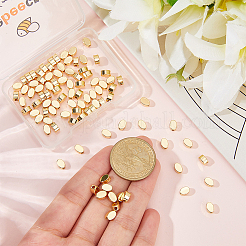 100 шт. Латунные бусины&nbsp;KK-BBC0022-70