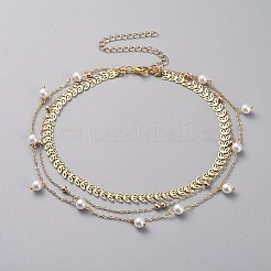 Conjuntos de collares en capas&nbsp;NJEW-JN02633