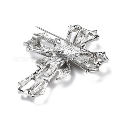 Брошь-булавки из сплава со стразами&nbsp;LS-JEWB-Z034-06P-02