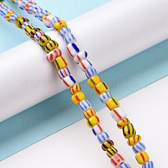 Непрозрачные бусины лэмпворк ручной работы нити LAMP-H061-03