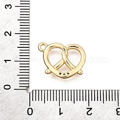 Латунные микро проложить кубического циркония подвески KK-Q097-05A-G