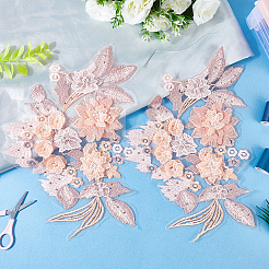 Кружевное вышивальное швейное волокно&nbsp;PATC-WH20021-001B