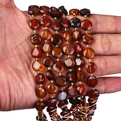 Нити бусин из натурального агата (окрашенного и нагретого)&nbsp;G-C116-A149-01