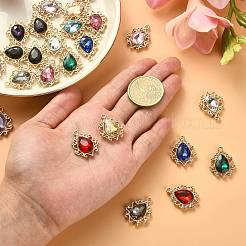 Подвески из сплава 24шт 12 цветов PALLOY-CJ0002-25