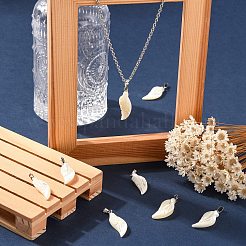 Натуральная ракушка трохида / подвески из ракушки трохуса&nbsp;LS-BSHE-CJC0002-13