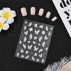 Наклейки для ногтей с рисунком бабочки&nbsp;MRMJ-WH20017-011A