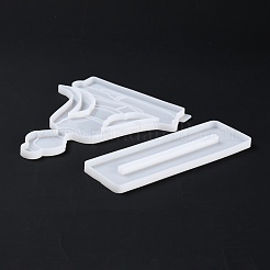 Силиконовые Молды для статуй для йоги своими руками&nbsp;DIY-G046-11