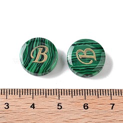 Perline di malachite sintetiche&nbsp;G-A238-01B