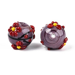 Perle di smalto fatte a mano&nbsp;X1-LAMP-T023-23G