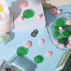 35 шт. 7 стиля смоляное искусственное водное растение-украшение&nbsp;AJEW-CA0005-01