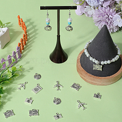 80шт 5 стиля подвески из сплава в тибетском стиле&nbsp;FIND-SC0008-22