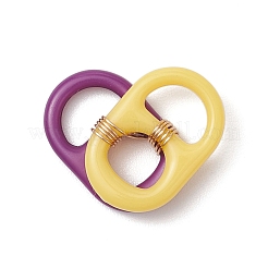 Акриловые соединительные элементы с подвесками из экологически чистой медной проволоки&nbsp;PALLOY-TA00242