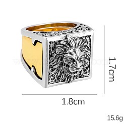 Fingerringe aus Aluminium für Männer&nbsp;FS-WG563D5-05