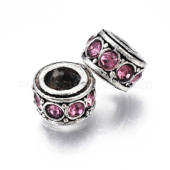 Legierung Rhinestone European Beads&nbsp;MPDL-Q212-001H-RS