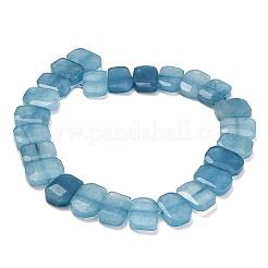 Natürliche weiße Jade perlen Stränge&nbsp;G-C285-A01-01