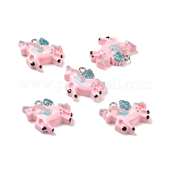 Подвески из непрозрачной смолы&nbsp;RESI-J023-12C