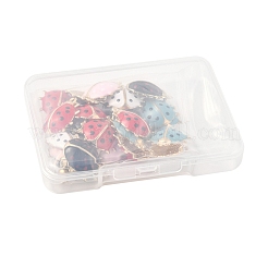 24шт 5 стиля подвески из сплава с эмалью&nbsp;ENAM-FS0002-94