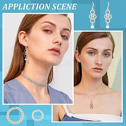 60 шт. 4 стиля соединительных колец из нержавеющей стали 304 STAS-UN0038-41