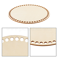 Кедровая деревянная корзина днища WOOD-WH0098-58