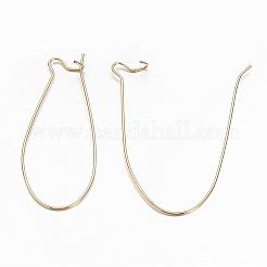 Латунные серьги-кольца серьги почек X-EC221-4G