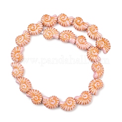 Фарфоровые бусины ручной работы&nbsp;PORC-B008-02D