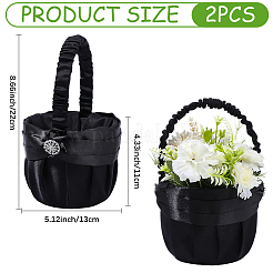 Blumenkörbe aus Polyester mit Henkel&nbsp;AJEW-CP0010-64