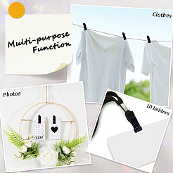 30шт. железный беззубчатый пружинный зажим FIND-CP0003-01