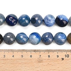Chapelets de perles veines de dragon en agate naturelle&nbsp;GG-L001-L01-01D