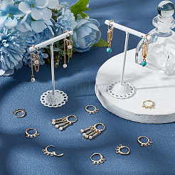 10 пара латунных сережек с рычагом KK-BC0013-27