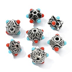 18pcs 6 Arten tibetanische Legierungsperlen&nbsp;FIND-CJ0005-74