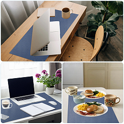 Коврик для мыши из искусственной кожи&nbsp;AJEW-WH20010-33D