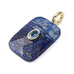 Anhänger aus natürlichem Lapislazuli mit Facettenschliff&nbsp;G-B186-01G-04