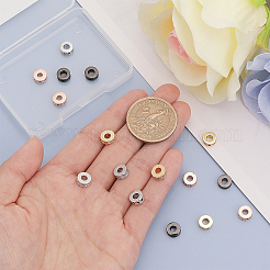 16шт 8 цвета латунные дистанционные бусины KK-CA0002-49